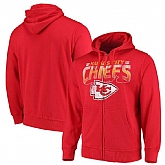 Men's Kansas City Chiefs G III Sports by Carl Banks Perfect Season Full Zip Hoodie Red,baseball caps,new era cap wholesale,wholesale hats